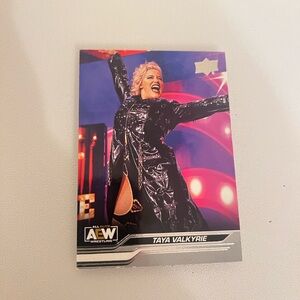 Taya Valkyrie AEW CARD